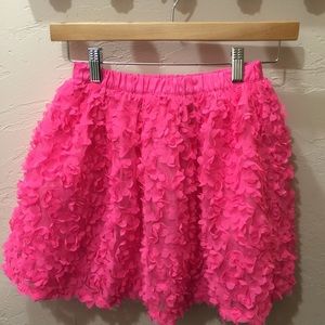 Children’s Place Size 7 / 8 M Pink Flower Skirt